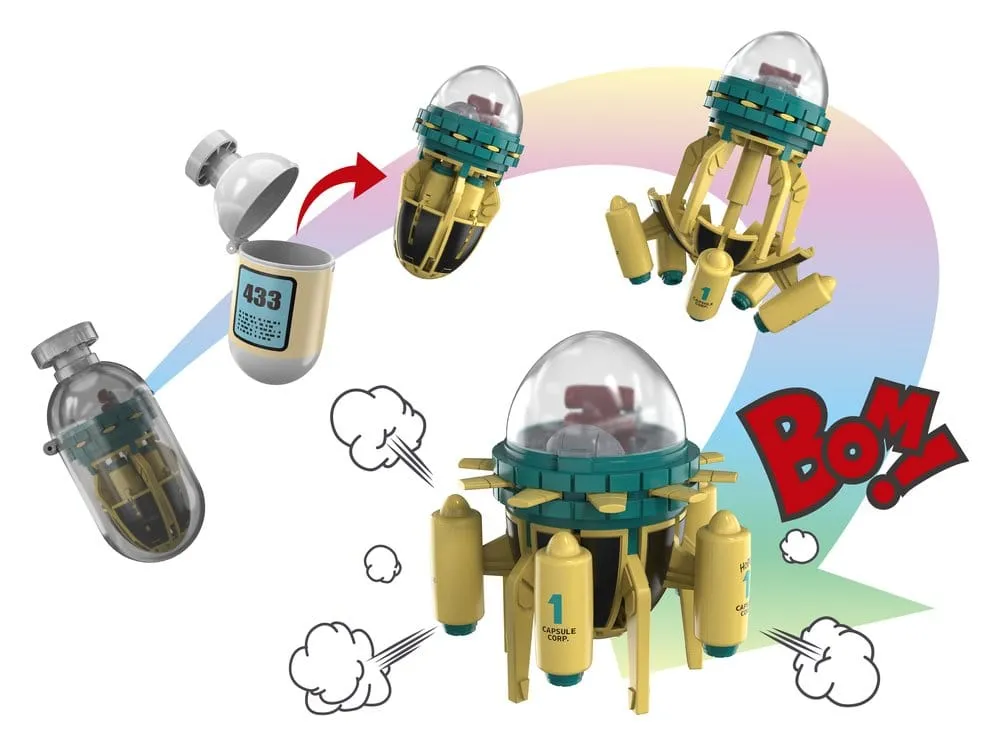 Dragon Ball Z Changearts Action Figure Hoi-Poi Capsule No. 433 Trunks's Time Machine 8 cm